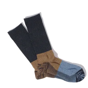 Anonymous Ism MOC Pile Crew Socks Navy Melange