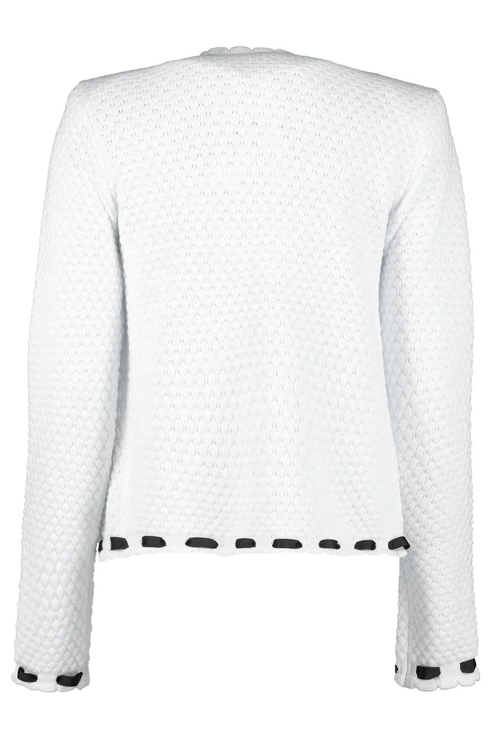 Astor Cardigan - Ivory Black