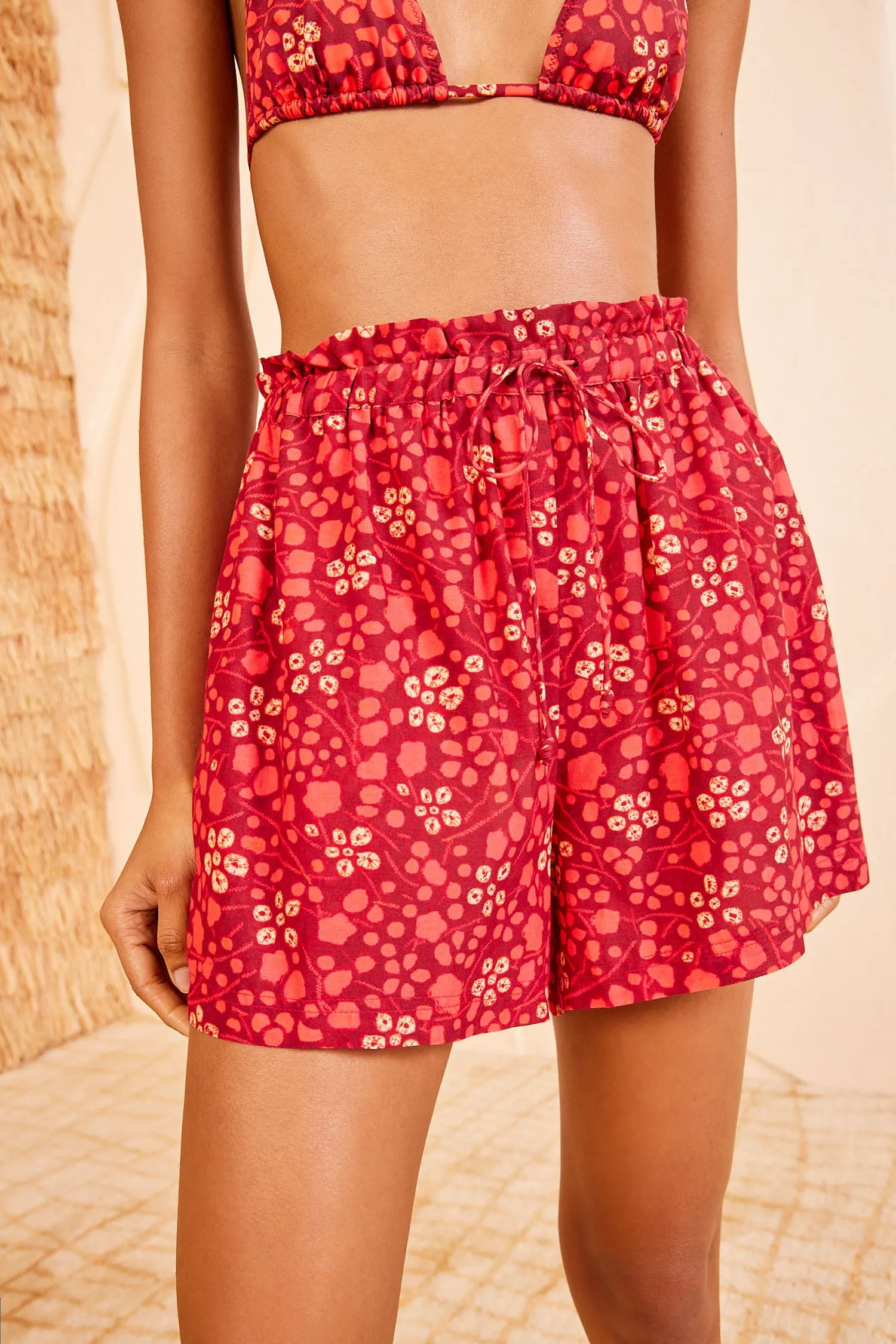 Bijou Short - Coral Ulla Johnson