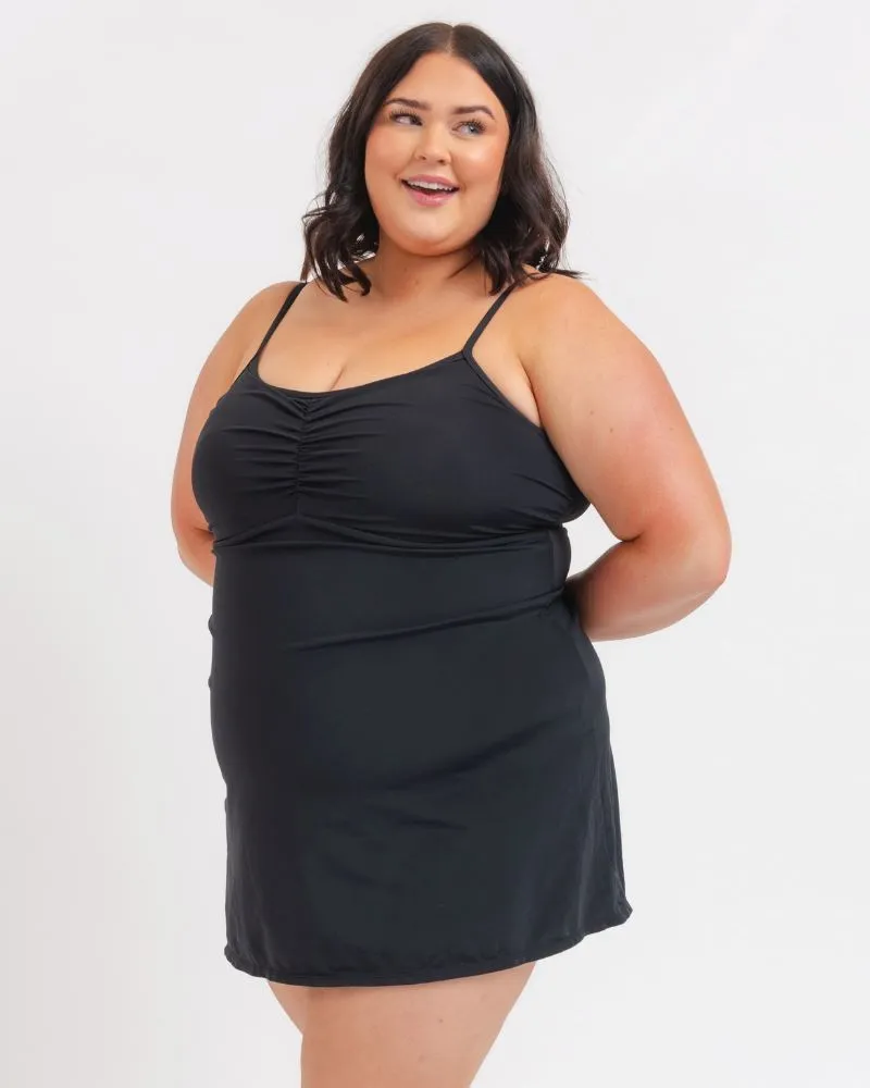 Black Swim Dress