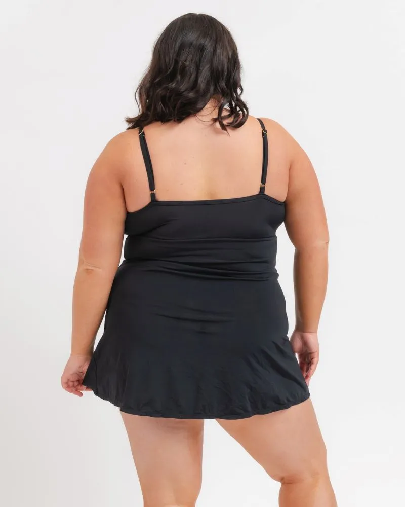 Black Swim Dress