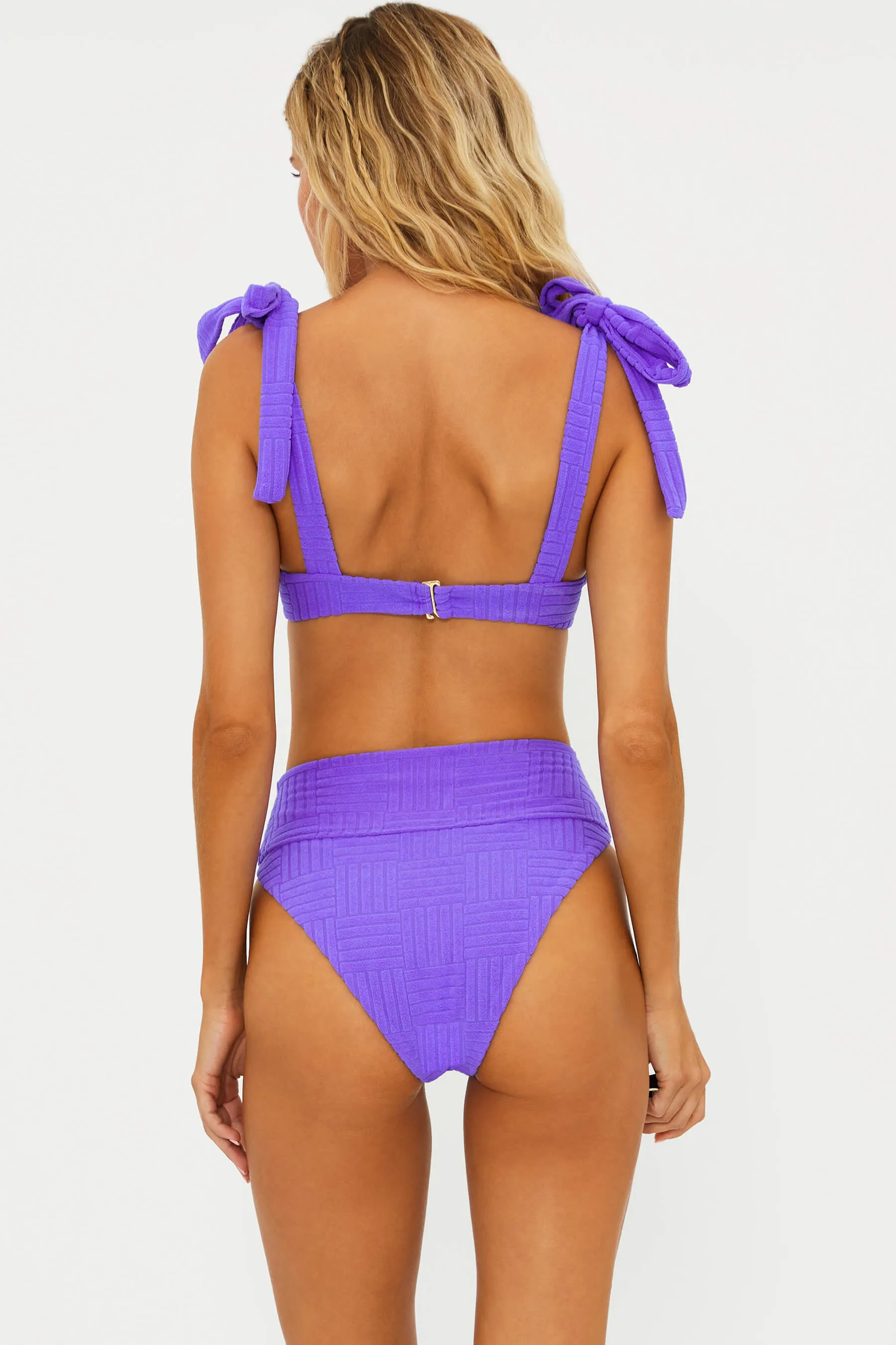 Blair Top Ultra Violet Terry Beach Riot