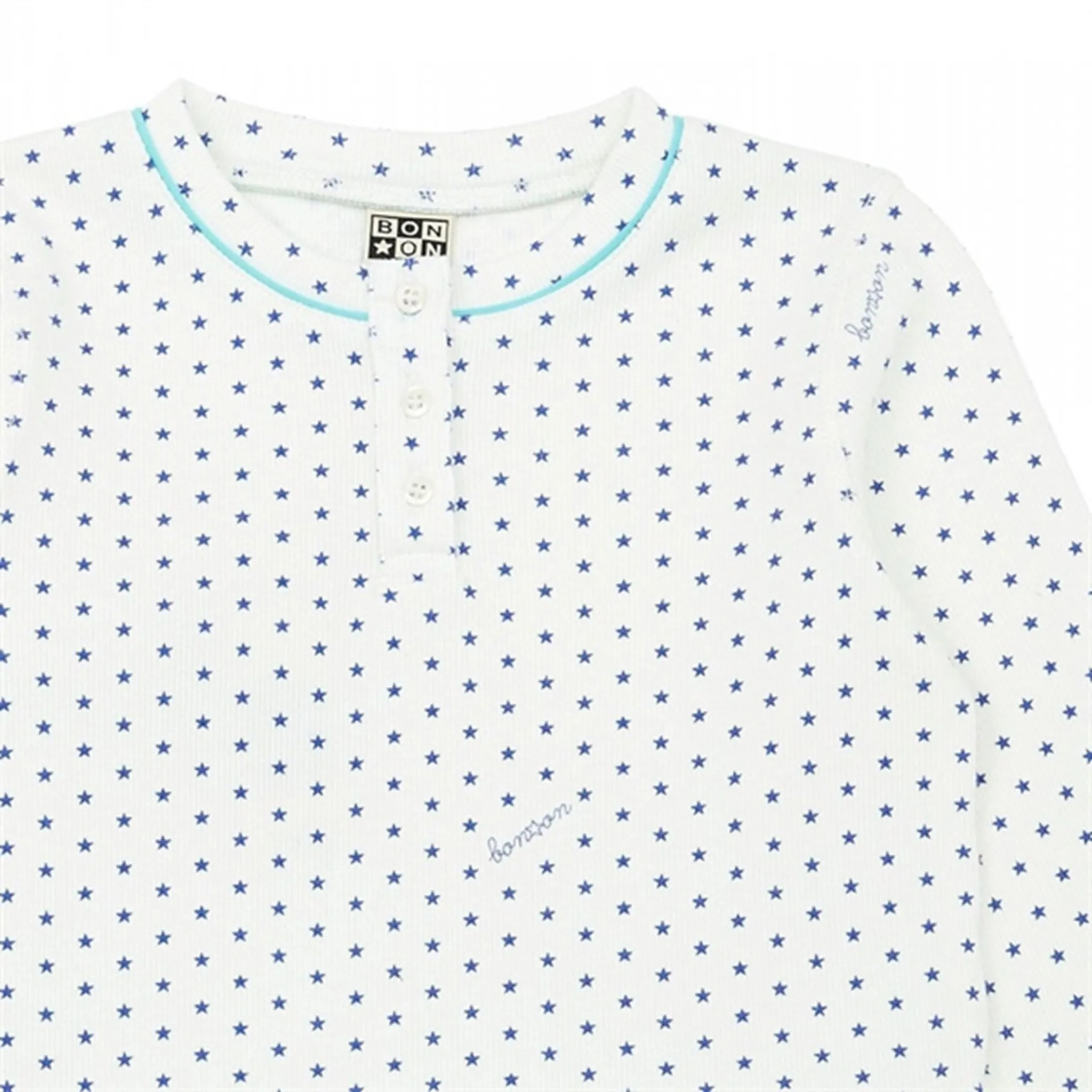 BONTON Semi Blue King Semitudor Pyjamas