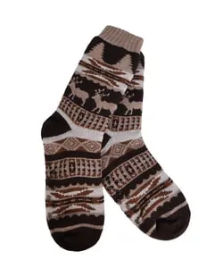 BUY 1 GET ONE FREE Elk Lodge Men's Thermal Slipper Socks