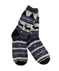 BUY 1 GET ONE FREE Elk Lodge Men's Thermal Slipper Socks