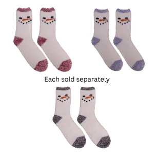 BUY ONE GET ONE FREE 2-Pair Snowman Therapeutic Spa Socks