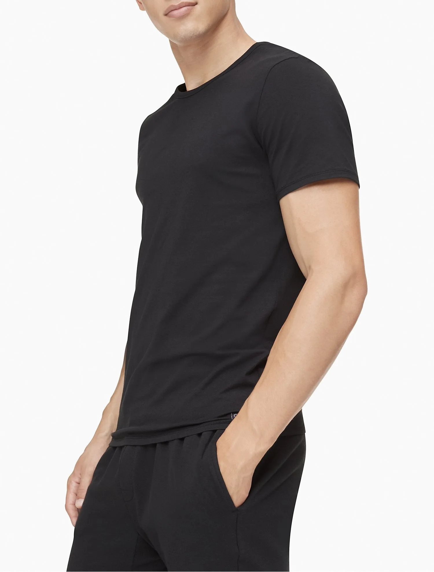 Calvin Klein Luxe Pima Cotton 2-Pack Crewneck T-Shirt - Men