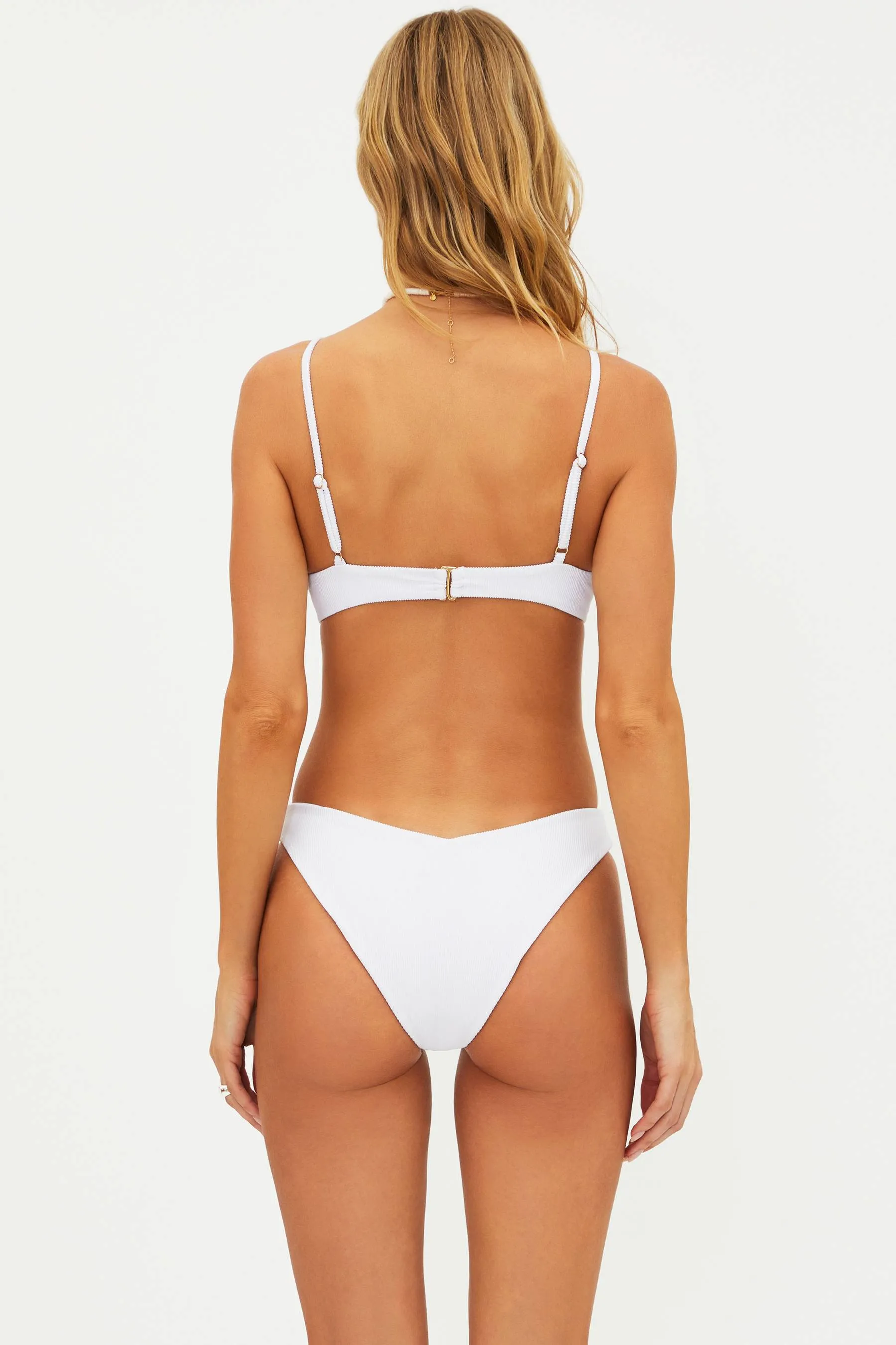 Camilla Top White Beach Riot