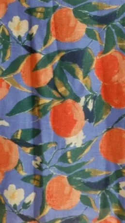 Cartia Mini Dress - Orange Print Billy J
