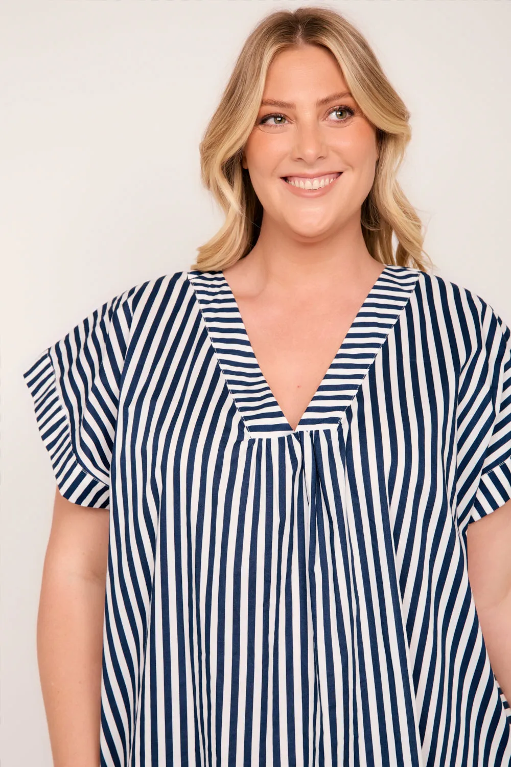 Chelsea Kaftan Resort Dress in Poolside Adrift