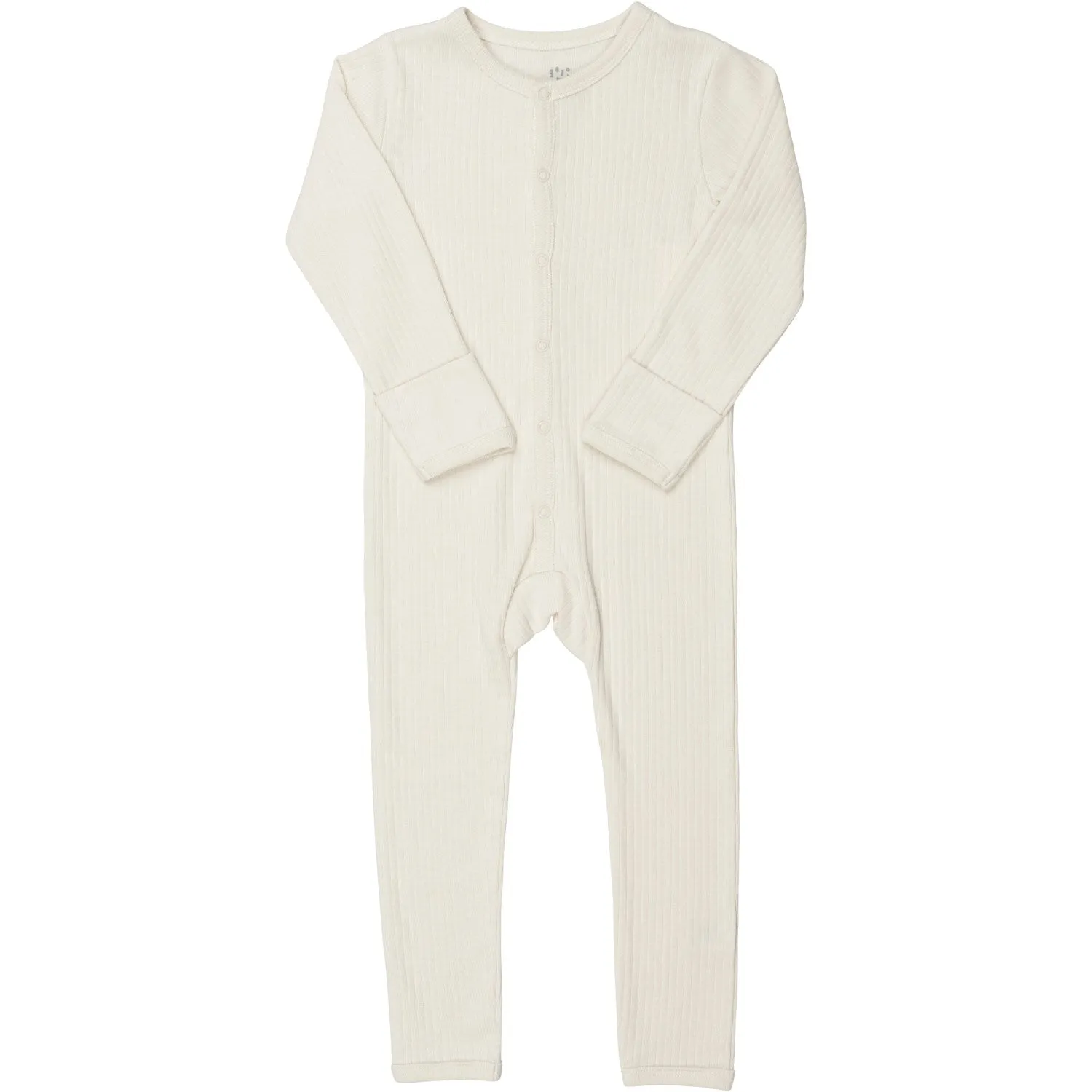 COPENHAGEN COLORS Cream Rib Jersey Full Body