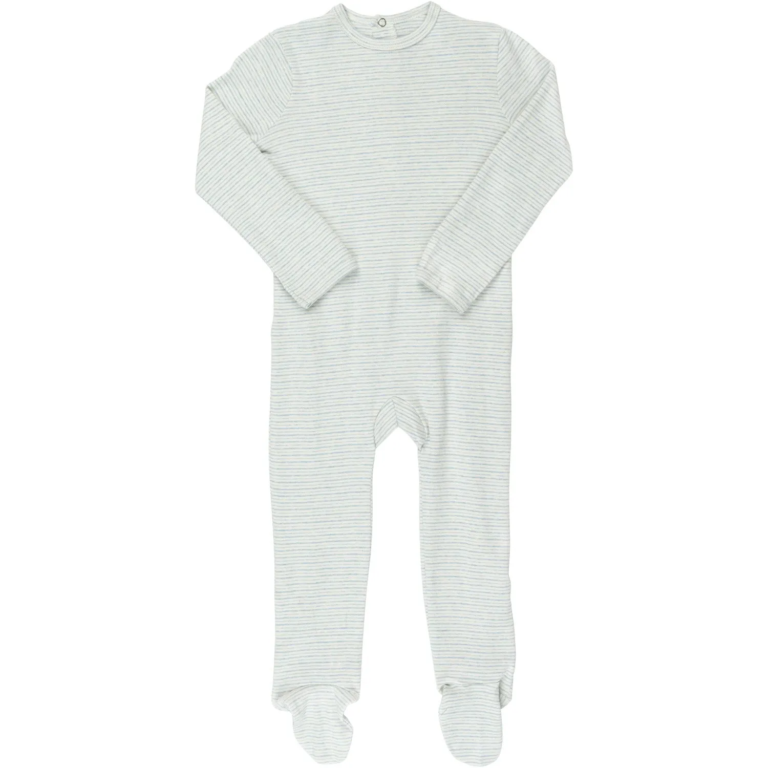 COPENHAGEN COLORS Lt. Blue Stripe Striped Full Body W. Back Opening