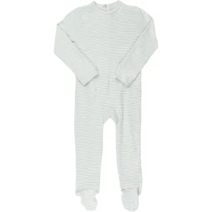 COPENHAGEN COLORS Lt. Blue Stripe Striped Full Body W. Back Opening