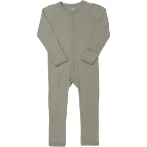 COPENHAGEN COLORS Lt. Grey Rib Jersey Full Body