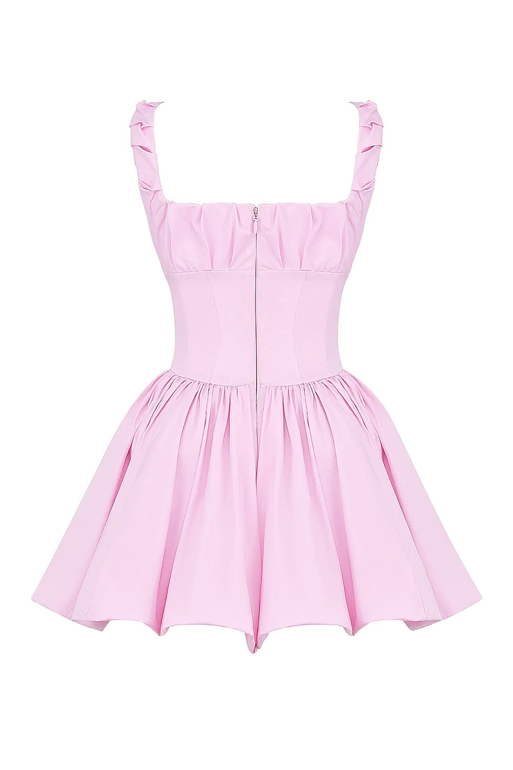 Cotton Candy Cotton Tulle Mini Dress in pink Gloria Lanvin