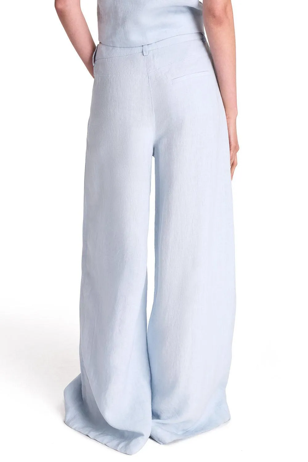 Dee's Washed Linen Trouser