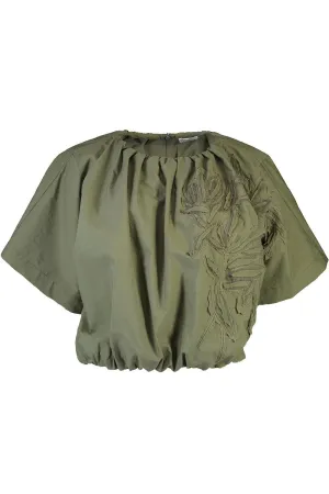 Flora Applique Blouse