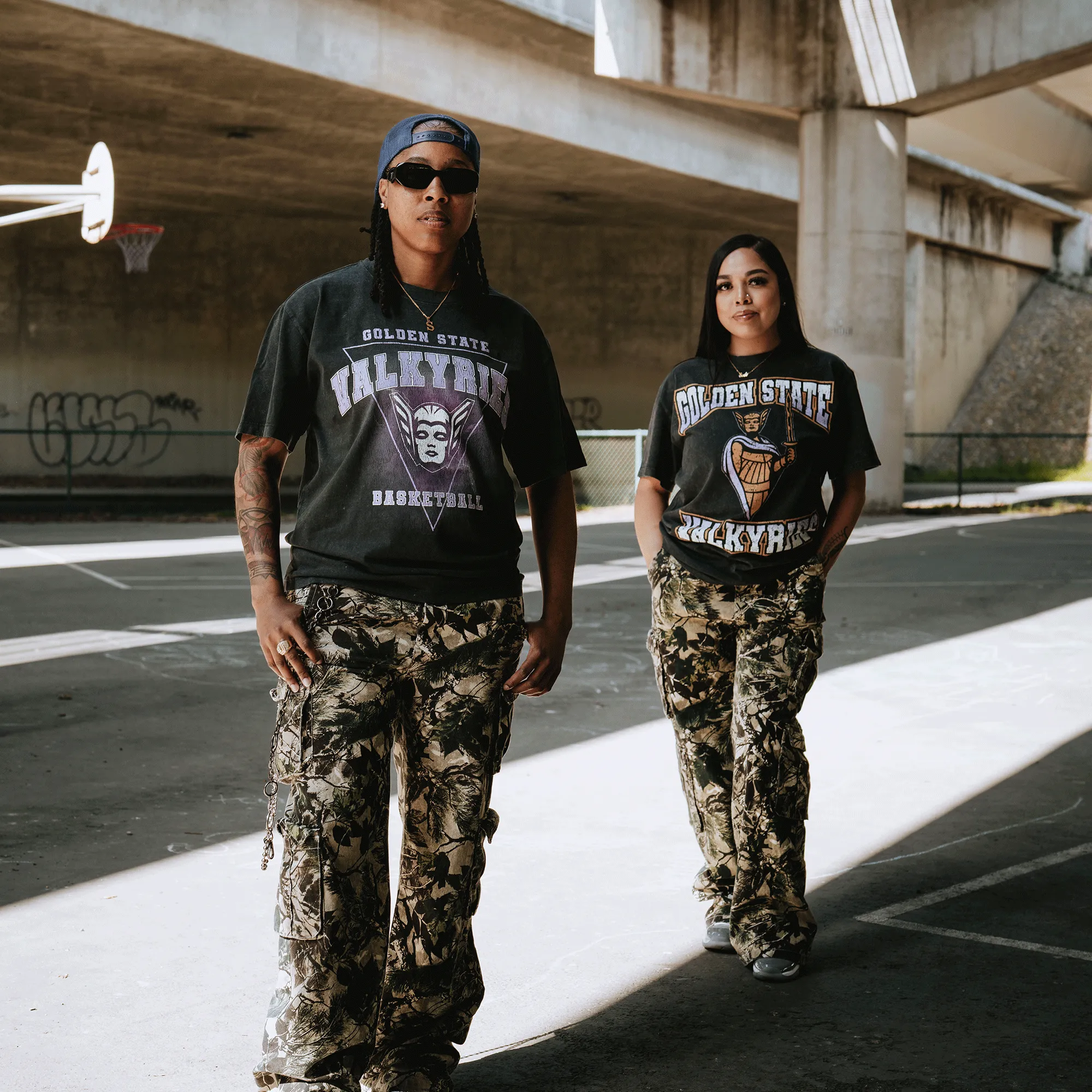 Golden State Valkyries Guardian Stone Wash Heavy Tee
