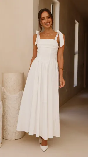 Haisley Maxi Dress - White Billy J