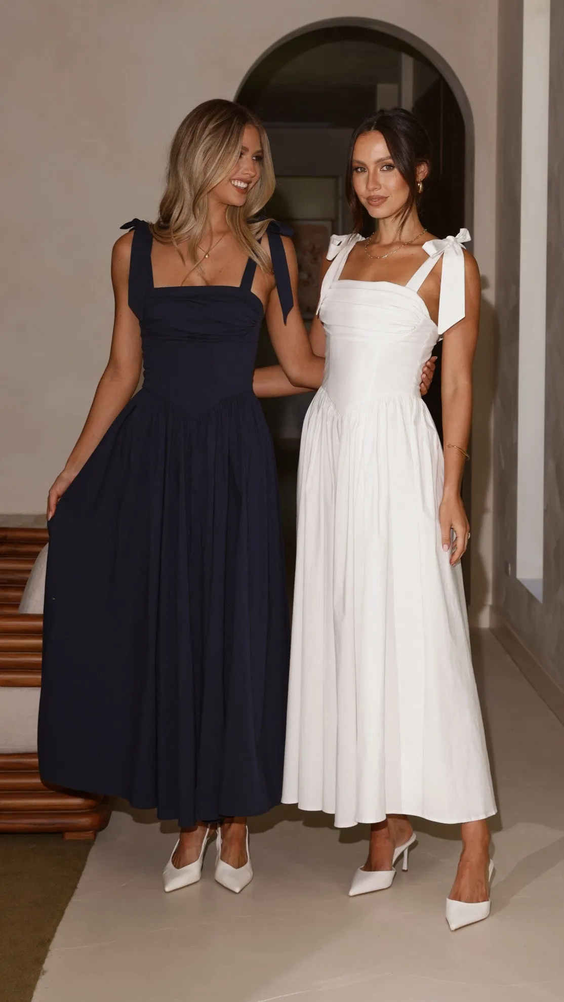 Haisley Maxi Dress - White Billy J