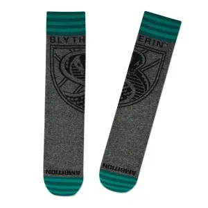 Hallmark Harry Potter Slytherin House Crest Crew Socks