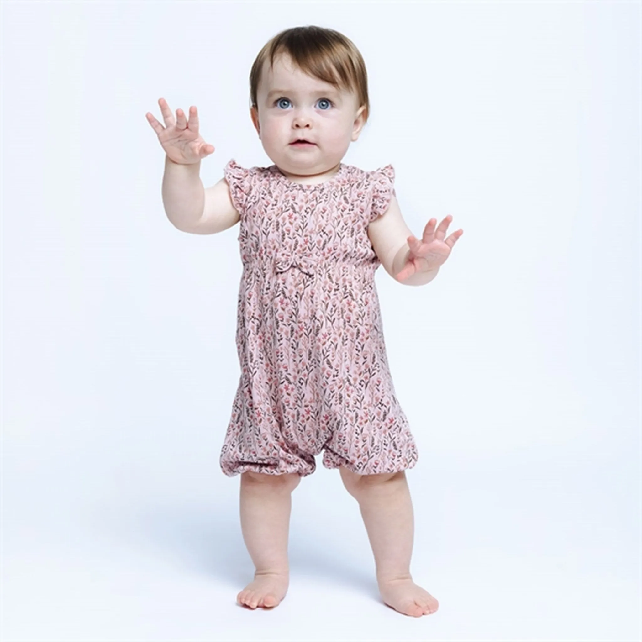 Hust & Claire Baby Pale Rose Musling Nightsuit
