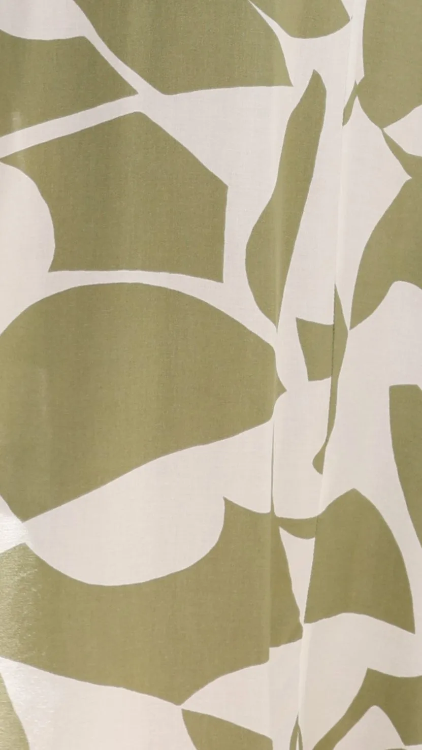 Jerika Pants - Sage Print Billy J