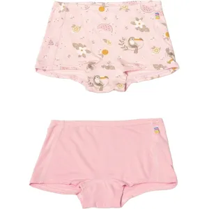 Joha Bamboo Pink AOP Hipster 2-pack