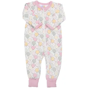 Joha Light pink Nightsuit m. 2-in-1 fødder