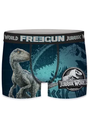Jurassic World - Velociraptor Blue Freegun - Boxershorts