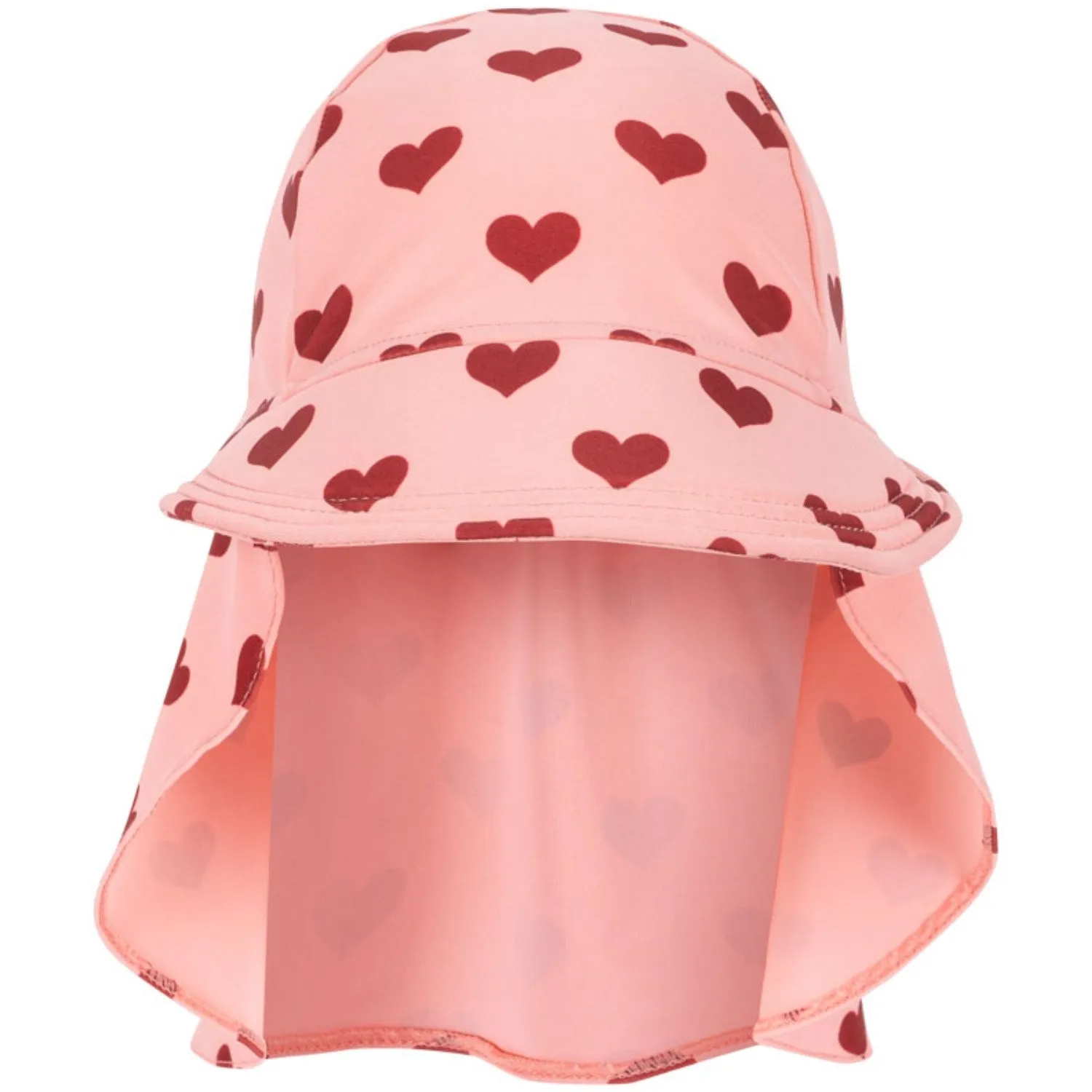 Konges Sløjd Amour Pink Manuca Frill Sun hat Grs