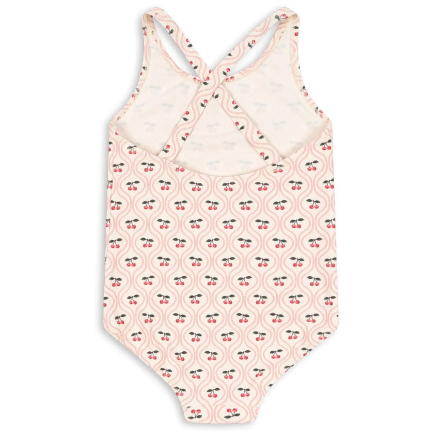 Konges Sløjd Cherry Pink Motif Merle Swimsuit Grs
