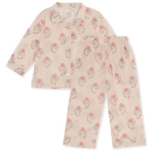 Konges Sløjd Christmas Nightingale Gown Christmas Vintage Rose Flower