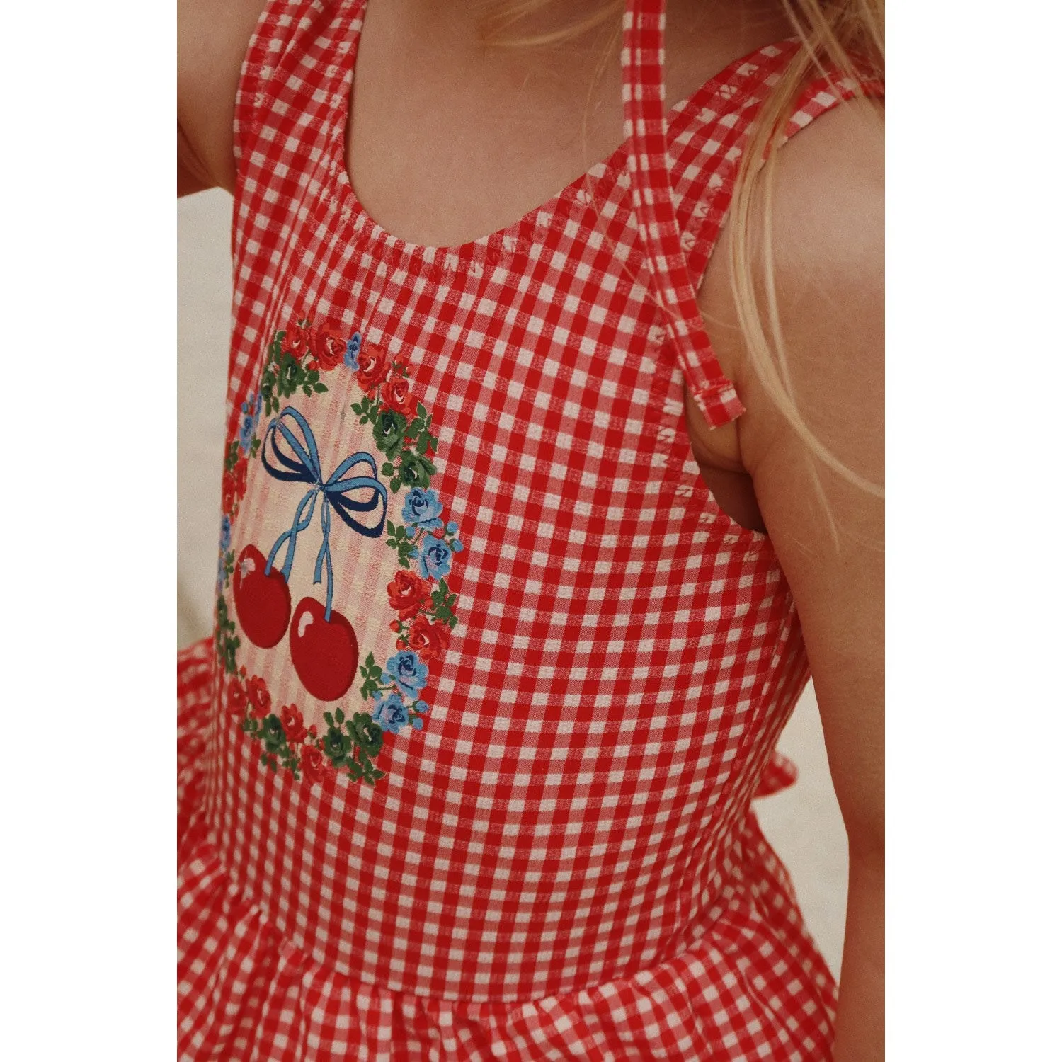 Konges Sløjd Fiery Red Soline Swimsuit