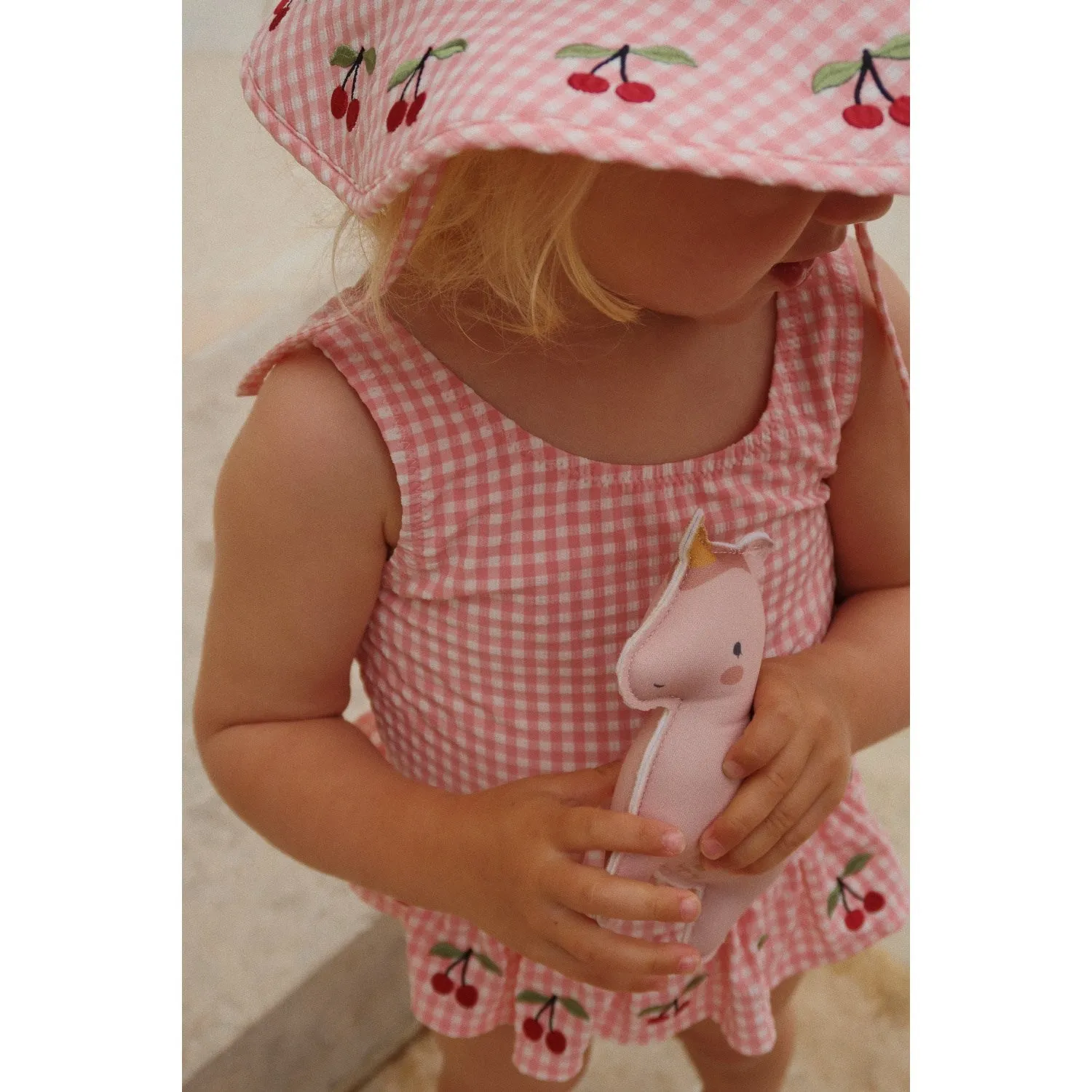 Konges Sløjd Geranium Pink Soline Swimsuit
