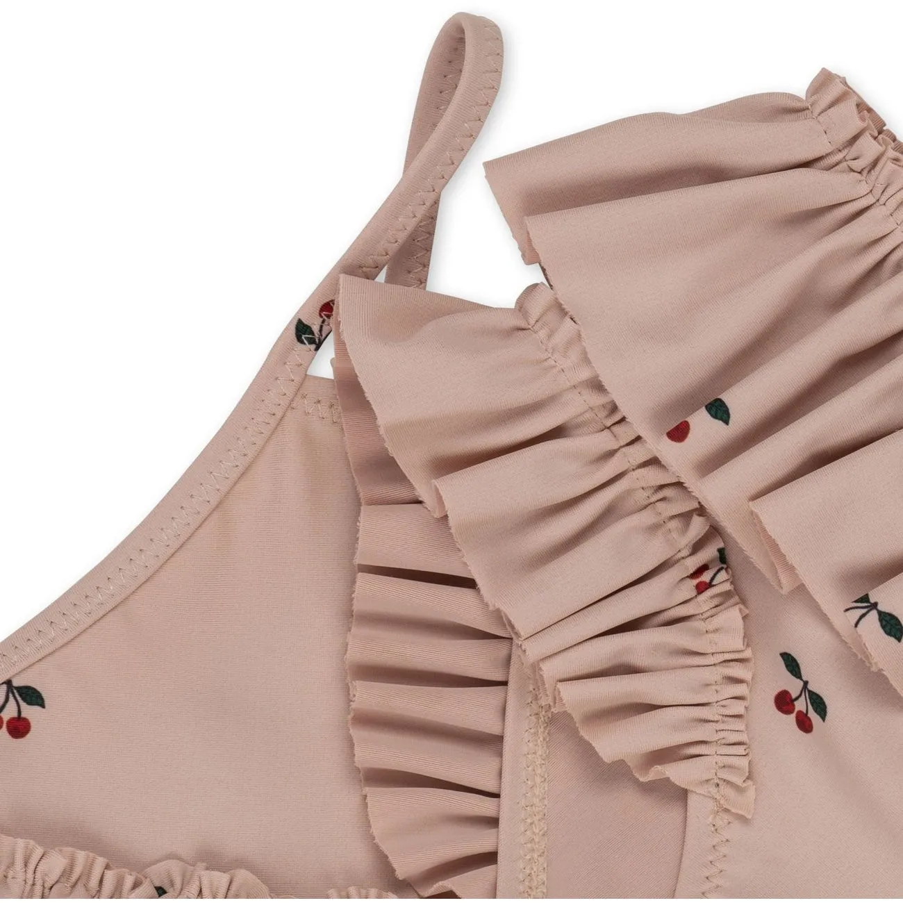 Konges Sløjd Manuca Frill Bikini Cherry Blush