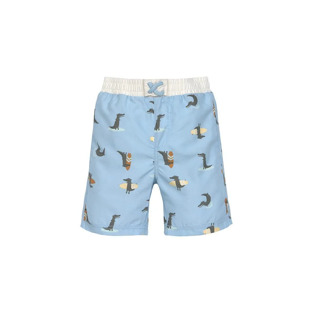 Lassig Board Shorts - Sky Blue - Crocodile