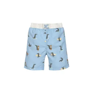 Lassig Board Shorts - Sky Blue - Crocodile