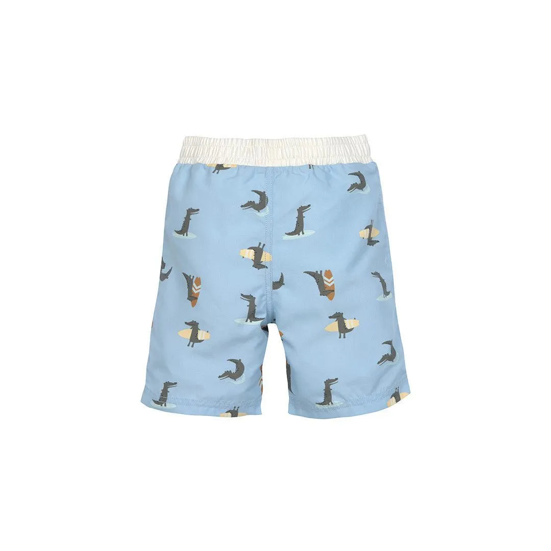 Lassig Board Shorts - Sky Blue - Crocodile