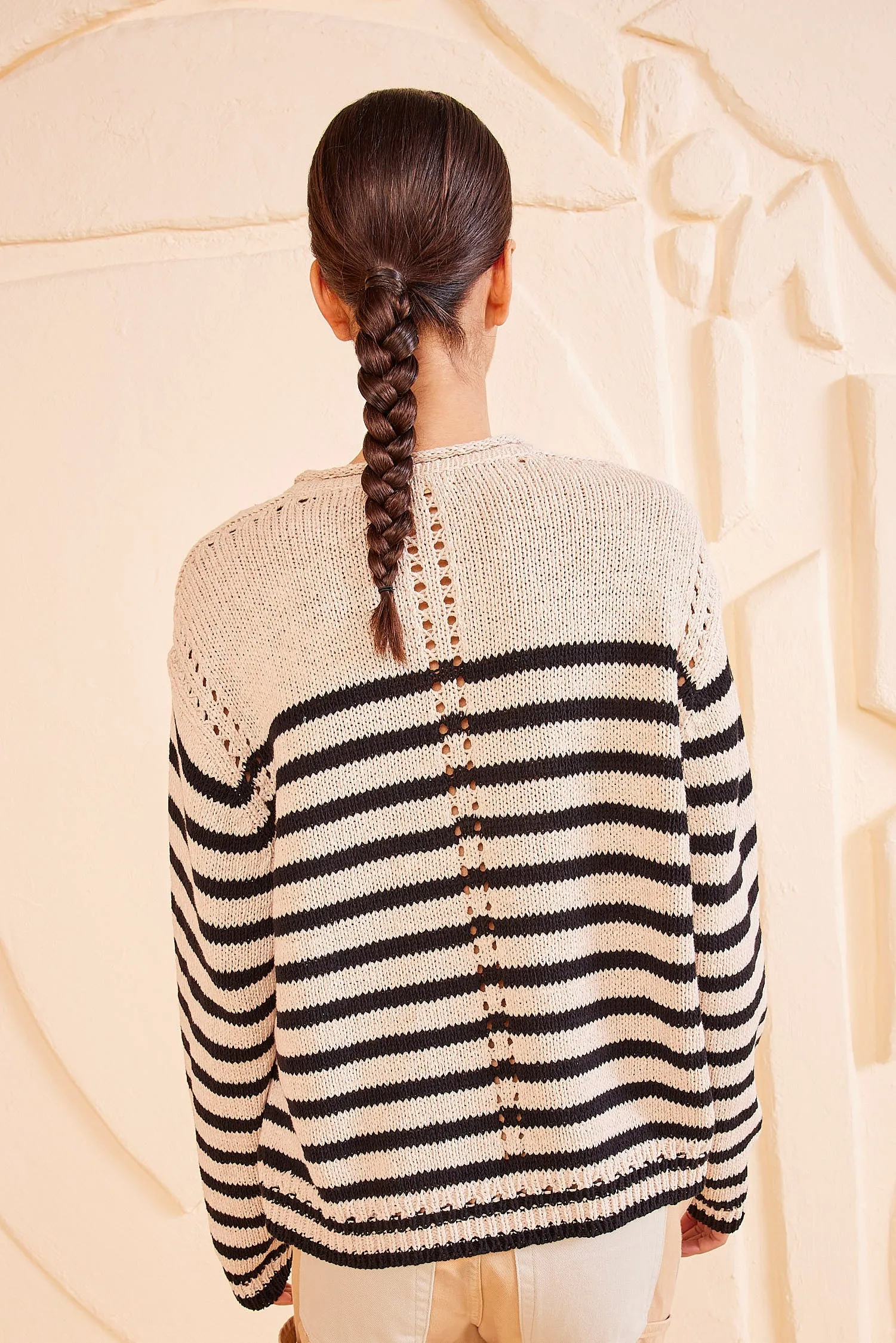 Leonie Pullover - Sailor Stripe Ulla Johnson