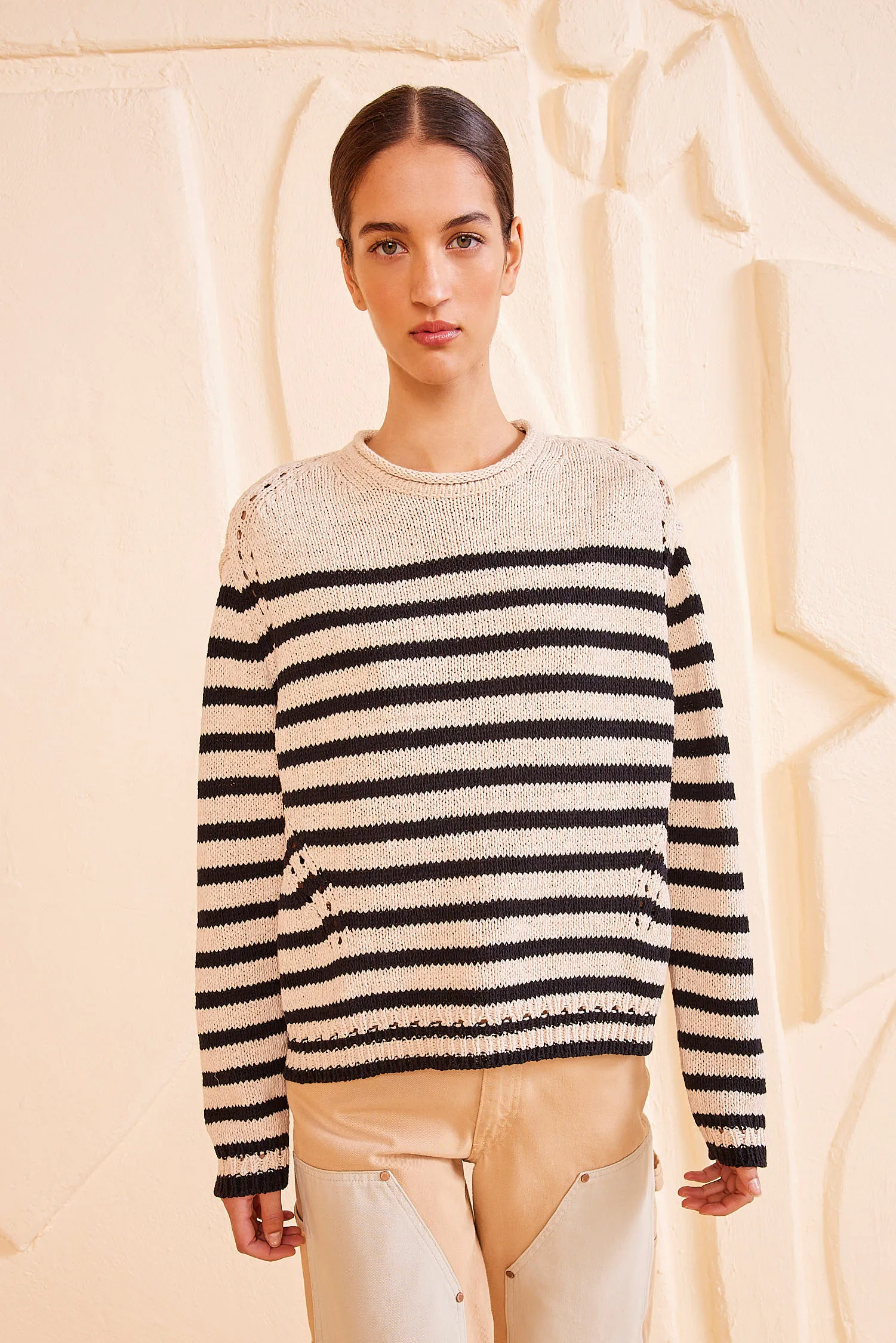 Leonie Pullover - Sailor Stripe Ulla Johnson