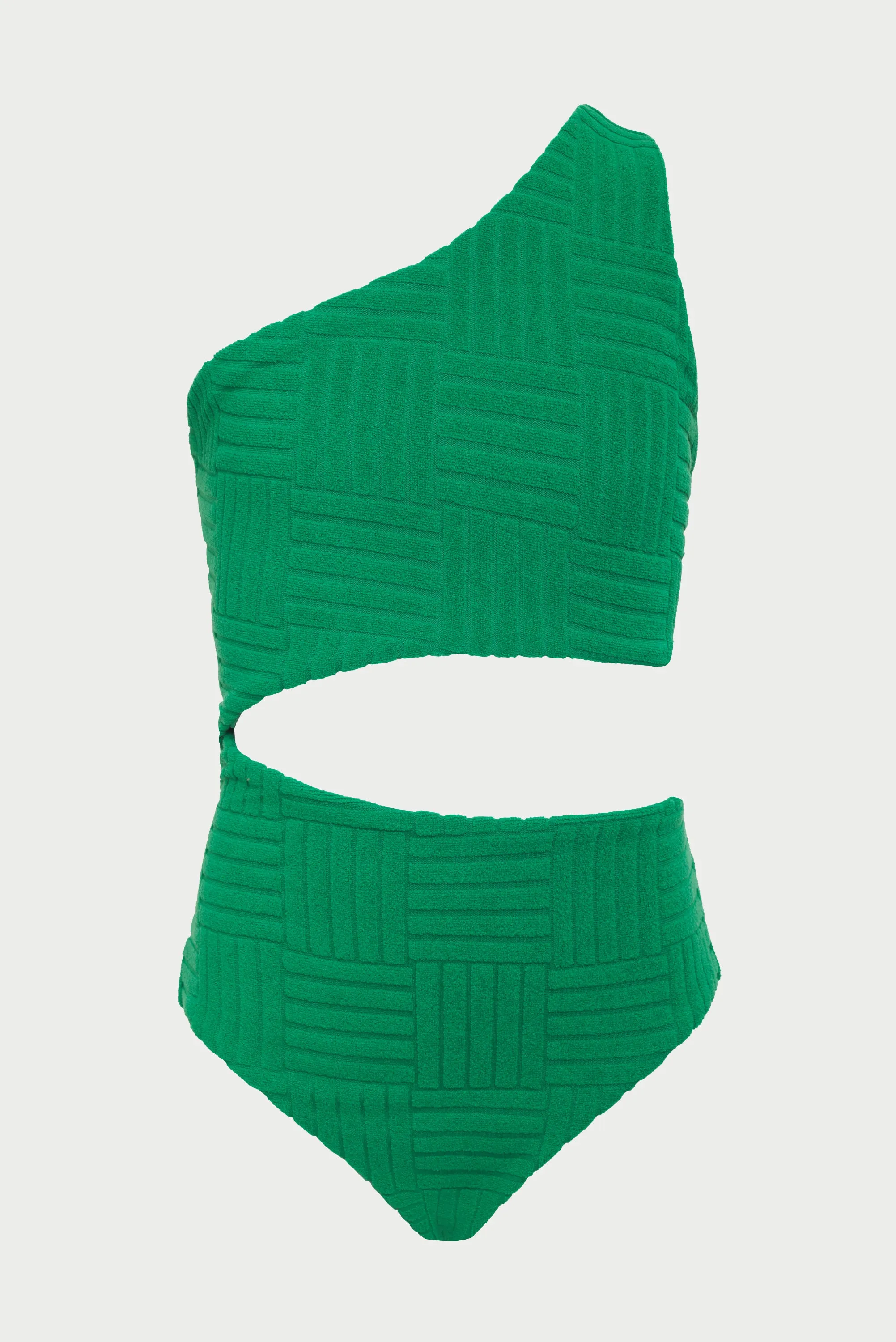 Little Celine One Piece Jelly Bean Green Terry Beach Riot