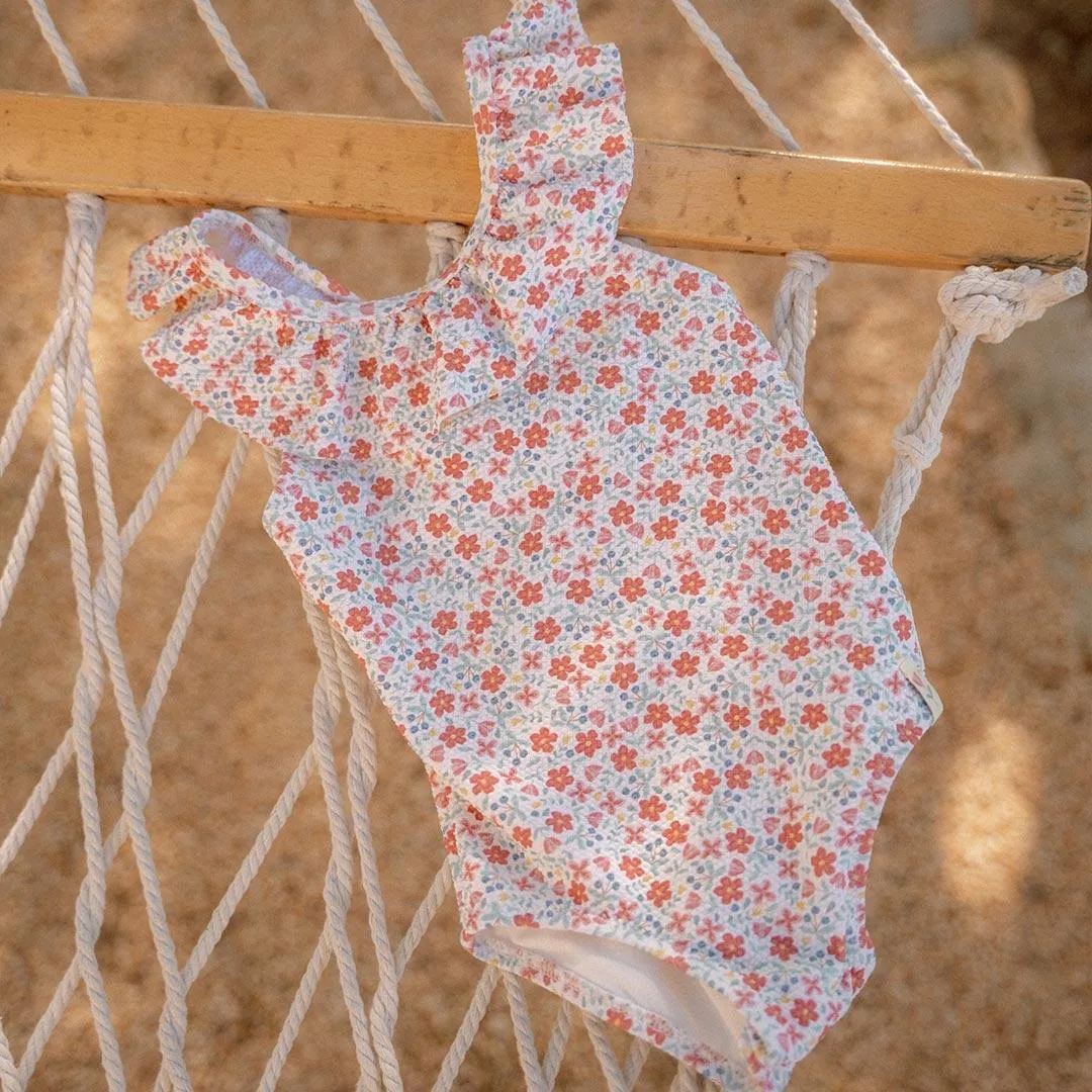 Little Dutch Bathing Suit - Sunny Flowers Multicolour