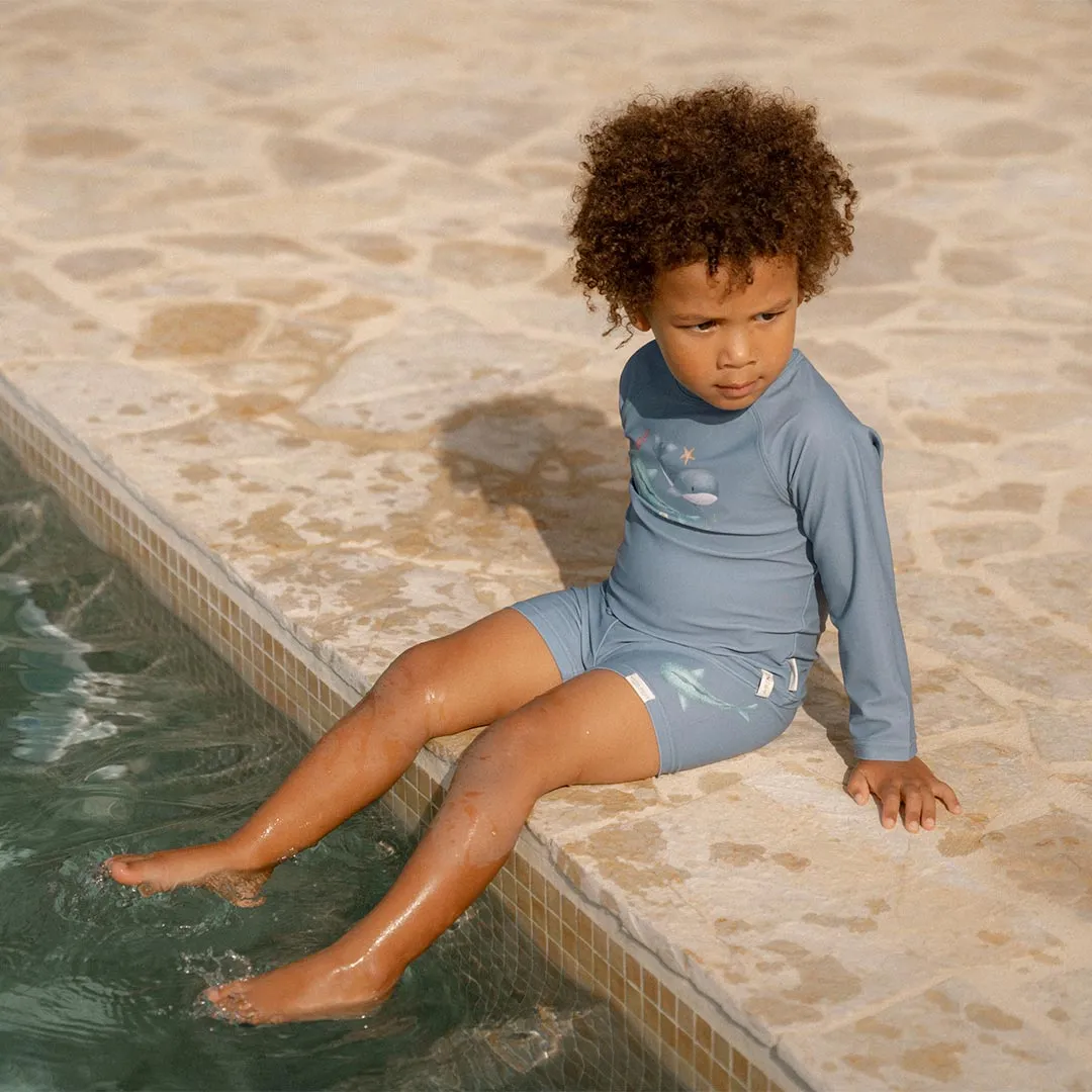 Little Dutch Rash Guard Long Sleeves - Ocean Blue