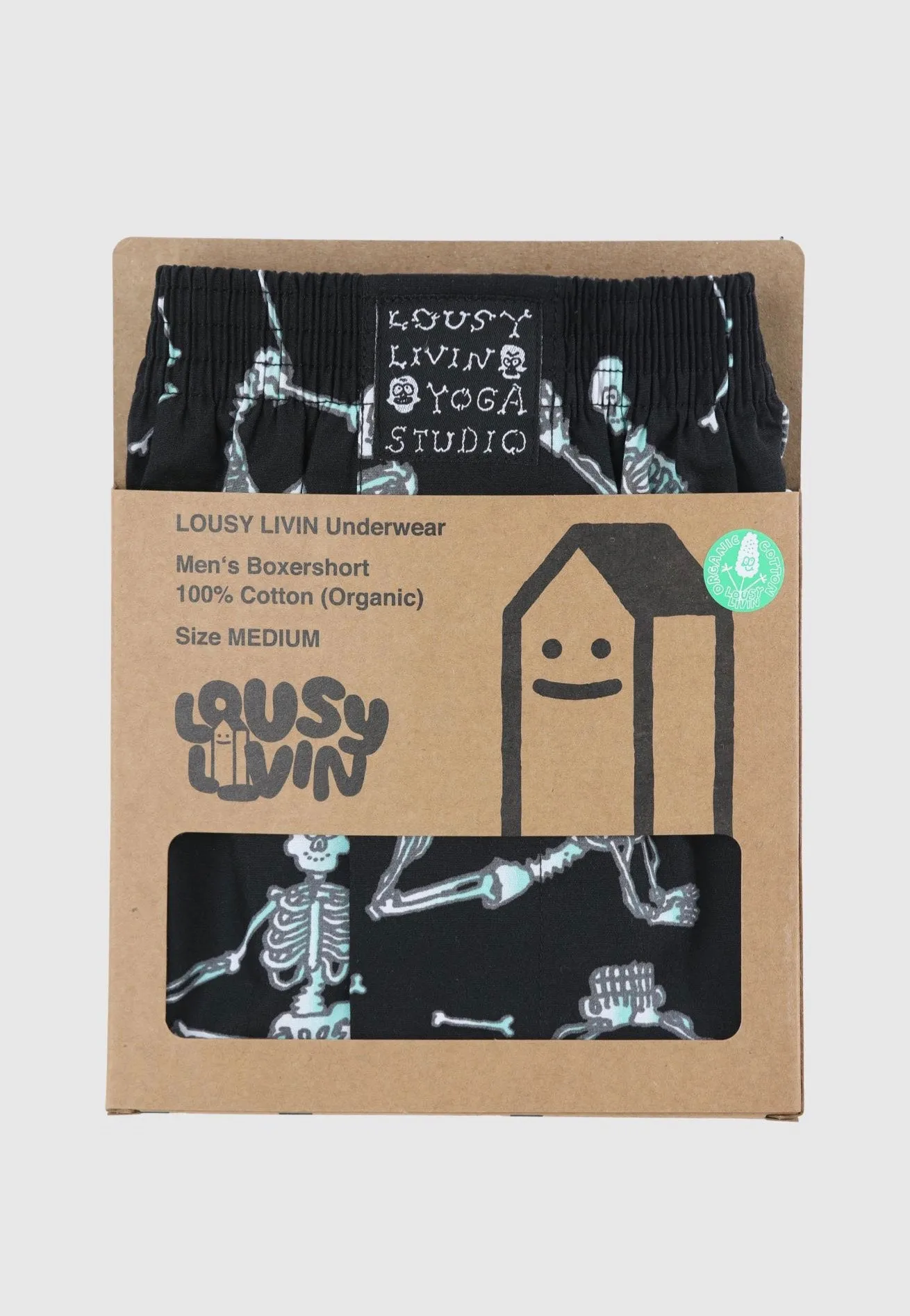 Lousy Livin - Yoga Studio Black - Boxershorts