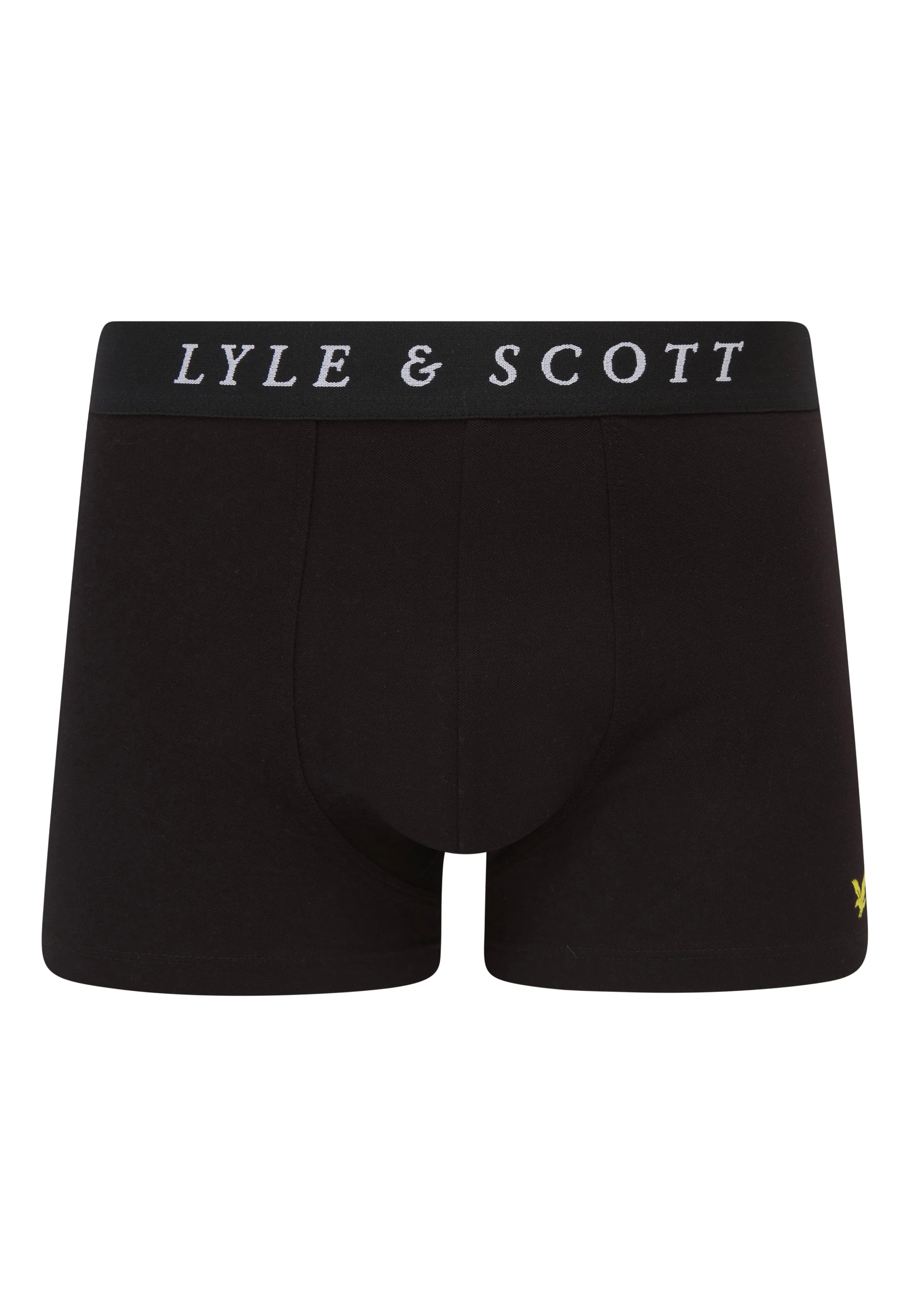Lyle & Scott - Brown Pack Of 3 Basic Core Black - Boxershorts