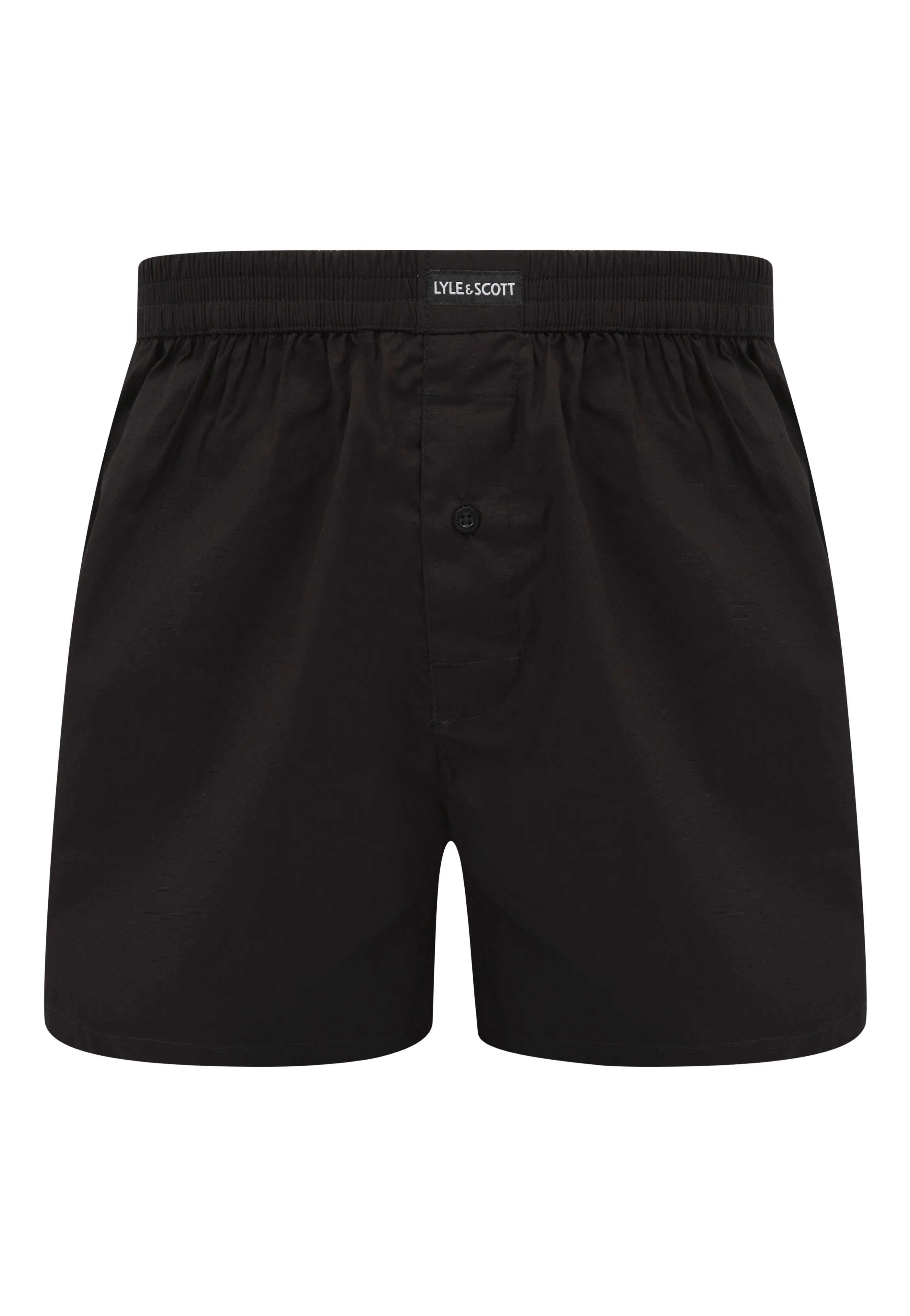 Lyle & Scott - Jericho Pack Of 3 Mixed Woven Black - Boxershorts