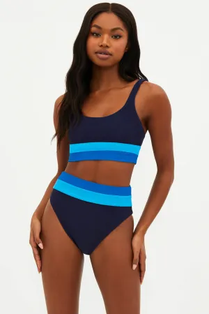 Mackenzie Top Marine Colorblock Beach Riot