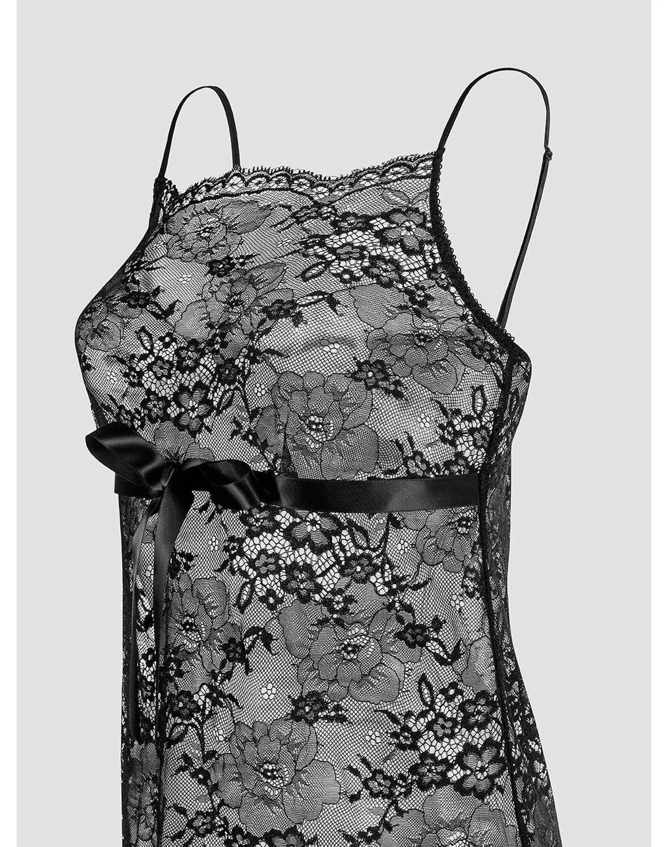 Marianna Lace Nighty | Black TOGAS