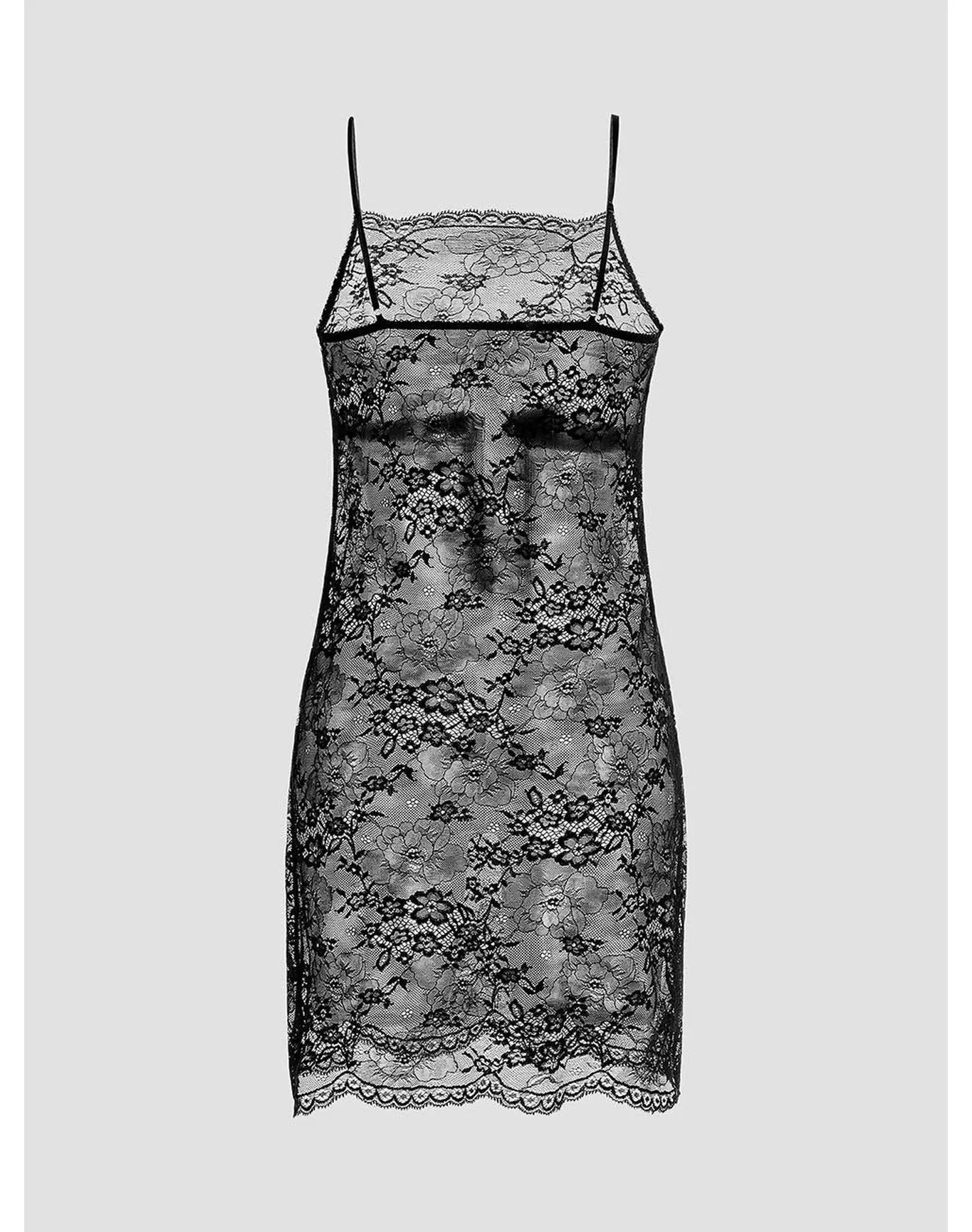 Marianna Lace Nighty | Black TOGAS